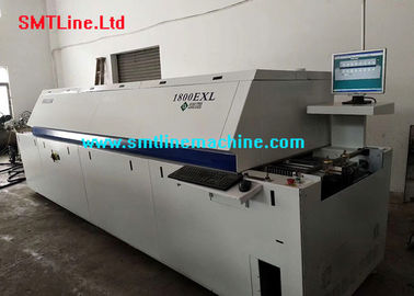 8 Hot Zone Lead Free Reflow Oven 20005 Running Hours For LED PCB Good Condition