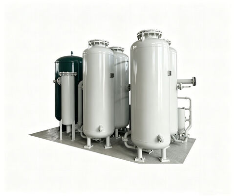 Low energy VPSA vacuum adsorption oxygen production