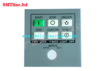 Button Operation SMT Machine Parts , CNSMT Panel Sticker N510055859AA N610049761AA