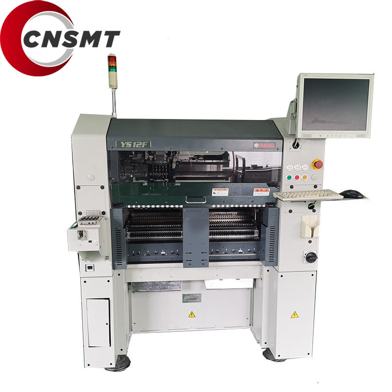 4 Feet Pcb Led Smt Machine , Yamaha YS12F Pick And Place Machine With  Tray ITS TRAY AND MULTI CAMERA