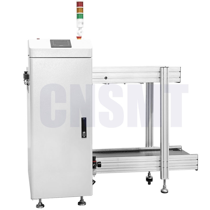 110V / 220V Smt Assembly Machine , Dual Gauge Closing Pcb Loader Unloader