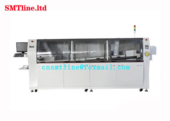 Customized Automatic Wave Soldering Machine Lead Free 3 Phase 5 Wire 380V