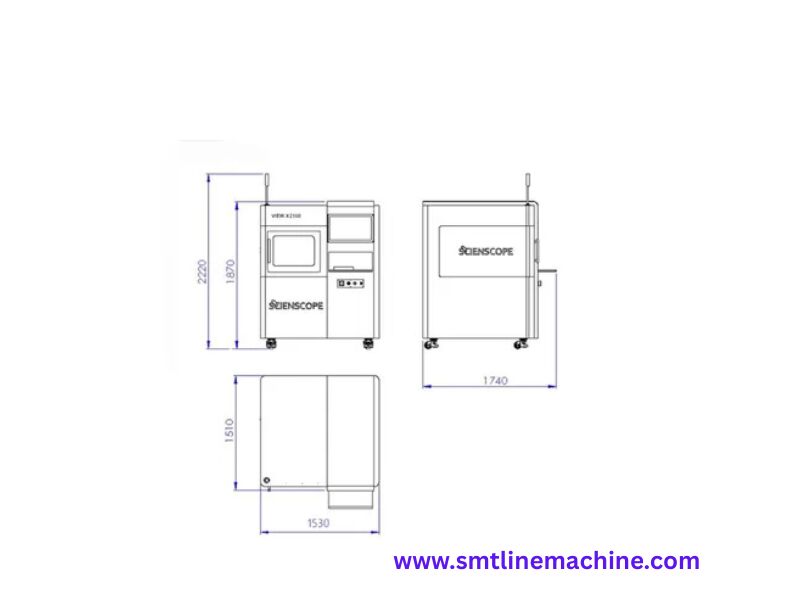 X2100 SCIENSCOPE X-RAY VIEW -table rotate
