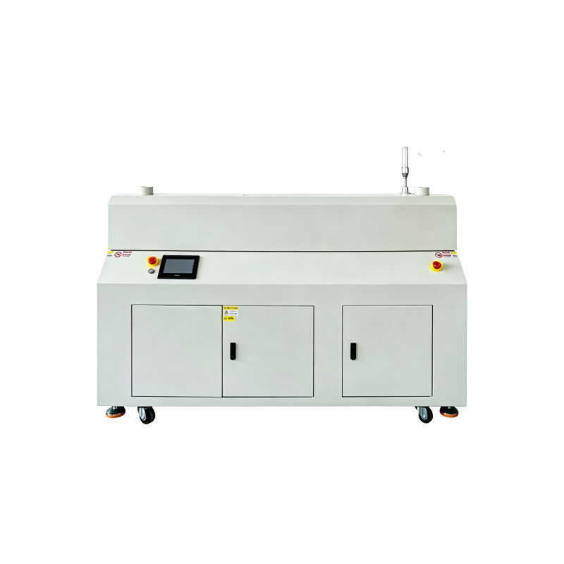 Mesh belt PCB three proof paint hot curing furnace