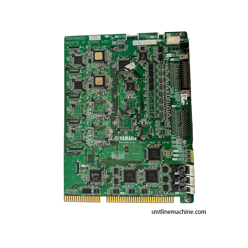 KGS-M4530-113 Remote IF Circuit Card Original Communication Spare Part For YAMAHA YG100 Mounter