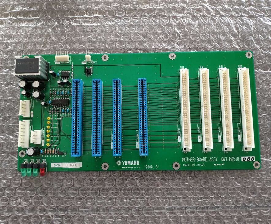 KW7-M4510-000 SMT Machine Parts Yamaha Mounter Controls Chassis Backplane Motherboard