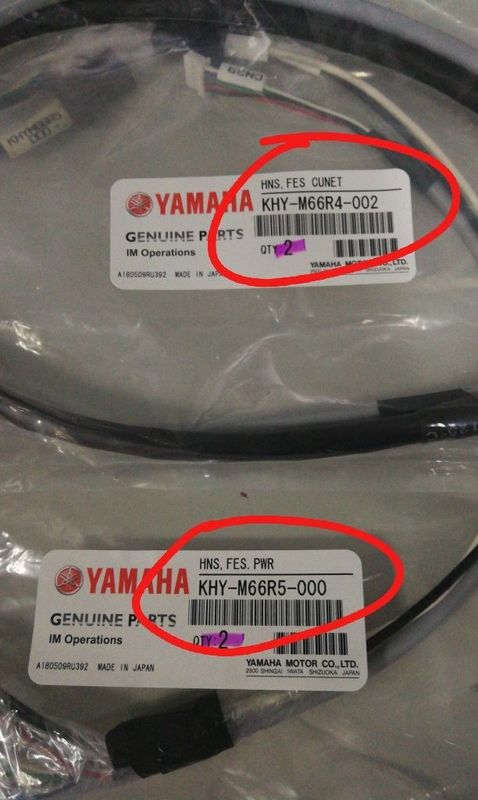 Feeder Trolley Communication Line YAMAHA KHY-M66R4-003 KHY-M6655-000 Solid Material