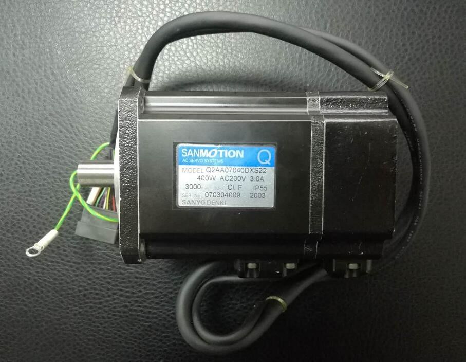 90K61-111503 90K61-111504 YAMAHA Servo Motor 400 Watt Q2AA07040DXS22 Black Color