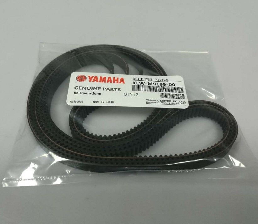 Black Color Smt Components YAMAHA YSM20 Gear Belt KLW-M9199-00 Original Authentic