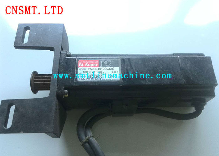 Original Sanyo Servo Motor Surface Mount Machine 100W P50B04010DCSS 07 With Brake Motor