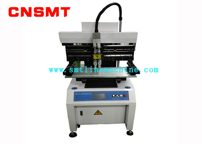 Metal Material SMT Line Machine CNSMT-S300 Semi Automatic Screen Printer AC220V 50Hz