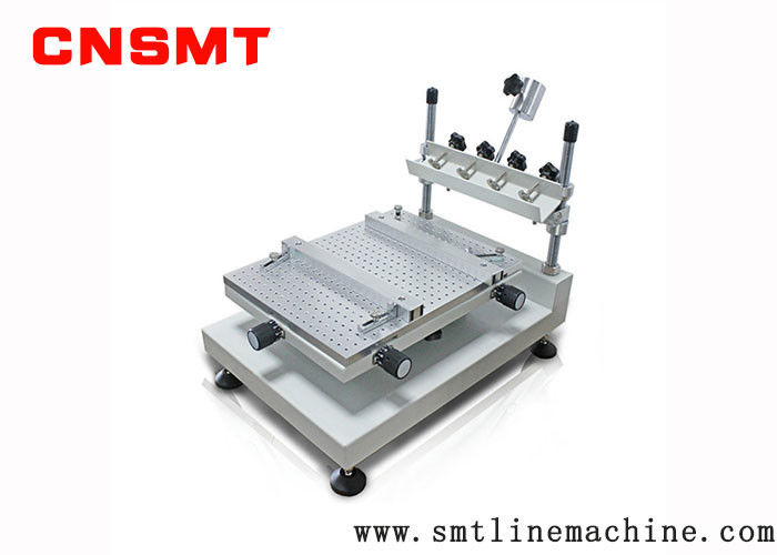 Manual SMT Stencil Solder Paste Printer Small Desktop Pcb Screen Printing Machine CNSMT-3040H