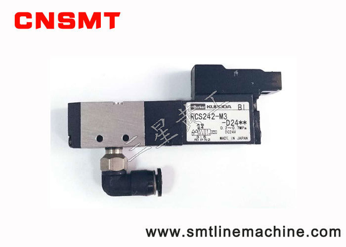 Original New SMT Spare Parts Solenoid Valve RCS242-M3-D24UP DC 24V J6702049A/HP14-900038