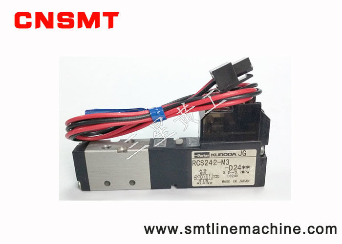 Original New SMT Spare Parts Solenoid Valve RCS242-M3-D24UP DC 24V J6702049A/HP14-900038