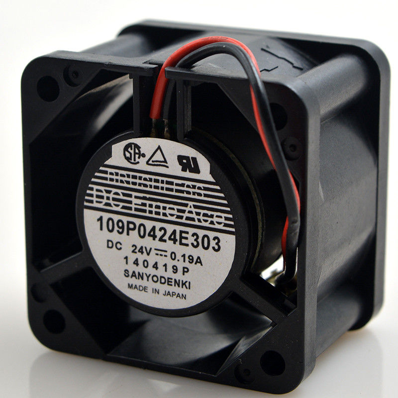 Black Color Panasonic Spare Parts CM402 / 602 Head Fan N610027556AB 109P0424H702