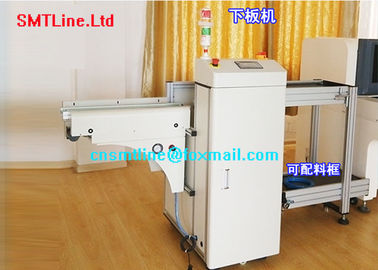 PLC Control SMT Line Machine NG OK Unloader With Light Touch Button Switch Operation