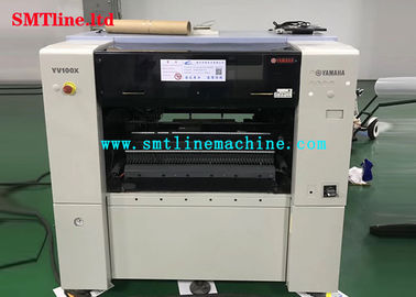 YAMAHA YV100X YV100XE 1570KG Weight LED Pick And Place Machine With 1.2m PCB Pneumatic Feeder 50POSITIONS