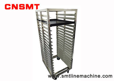 CNSMT-SP0201 Trolley PCB ESD Stainless Steel Cart With Tray